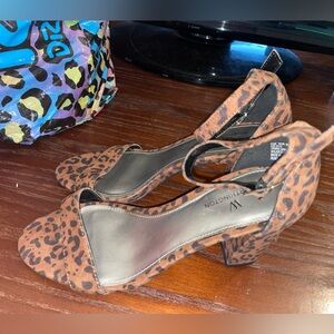 Worthington Leopard Print Heels